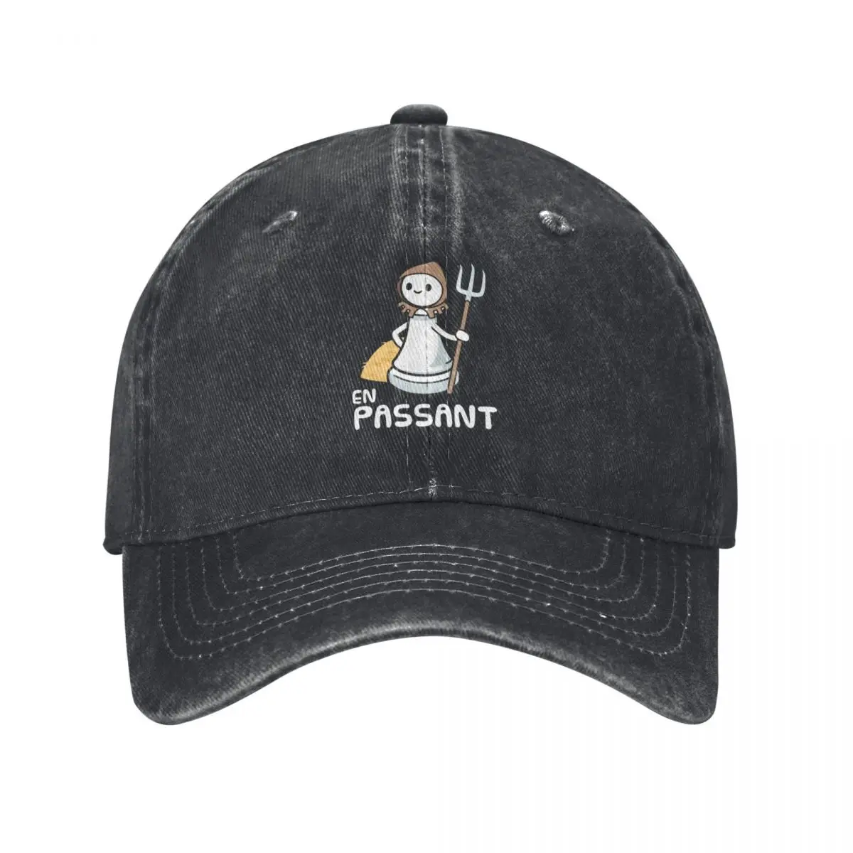 En Passant Chess Joke Baseball Cap Custom Cap Mountaineering Boy Child Women's