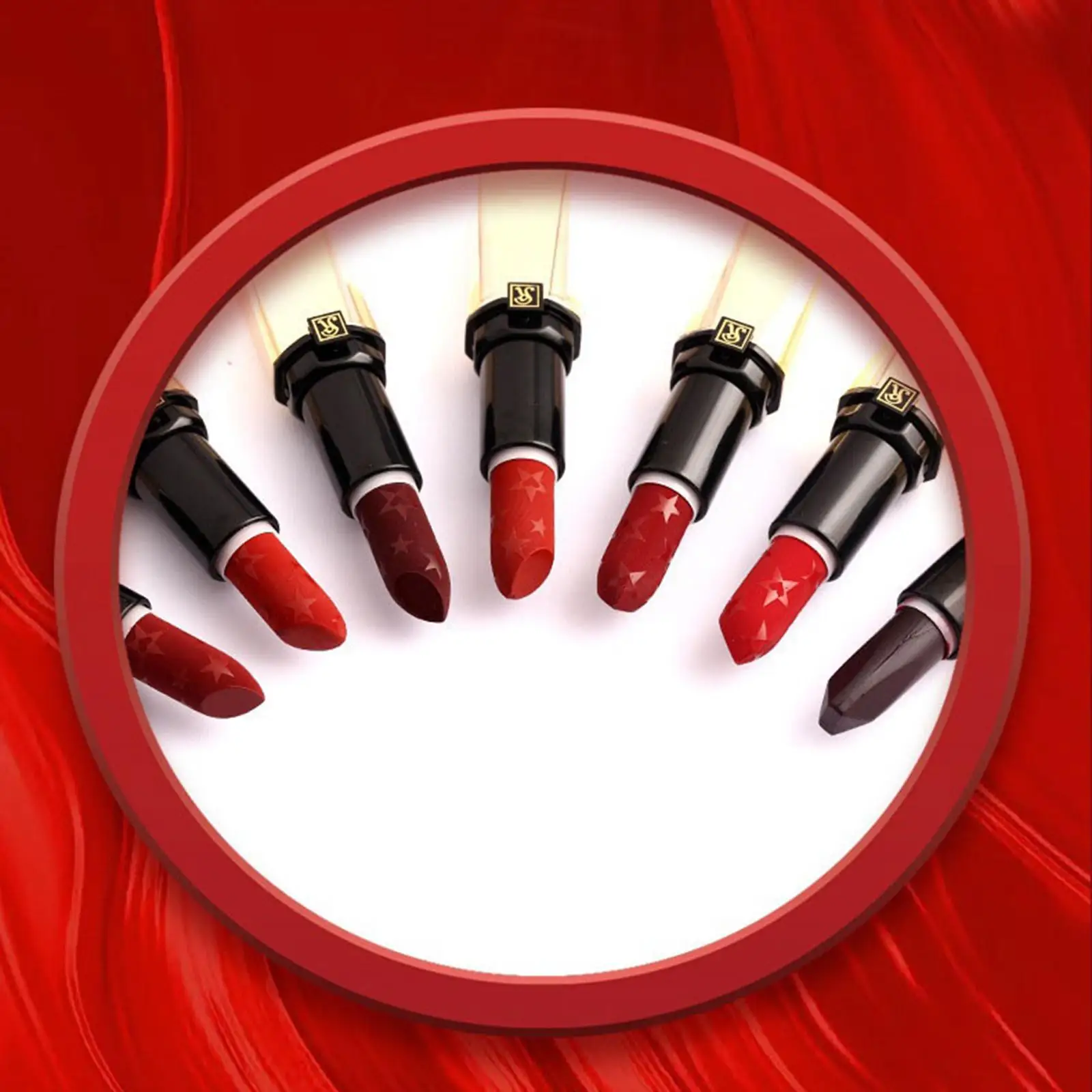 Lip Makeup Matte Lipstick Set Nourishing Creamy Formula Waterproof Velvet Palette for Durable Color Lasting Lips