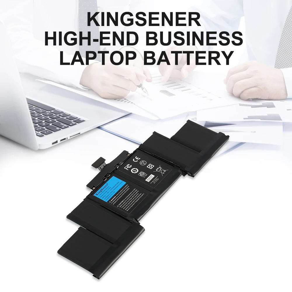 KingSener 11.36V 99.5Wh A1618 Battery For Apple MacBook Pro 15