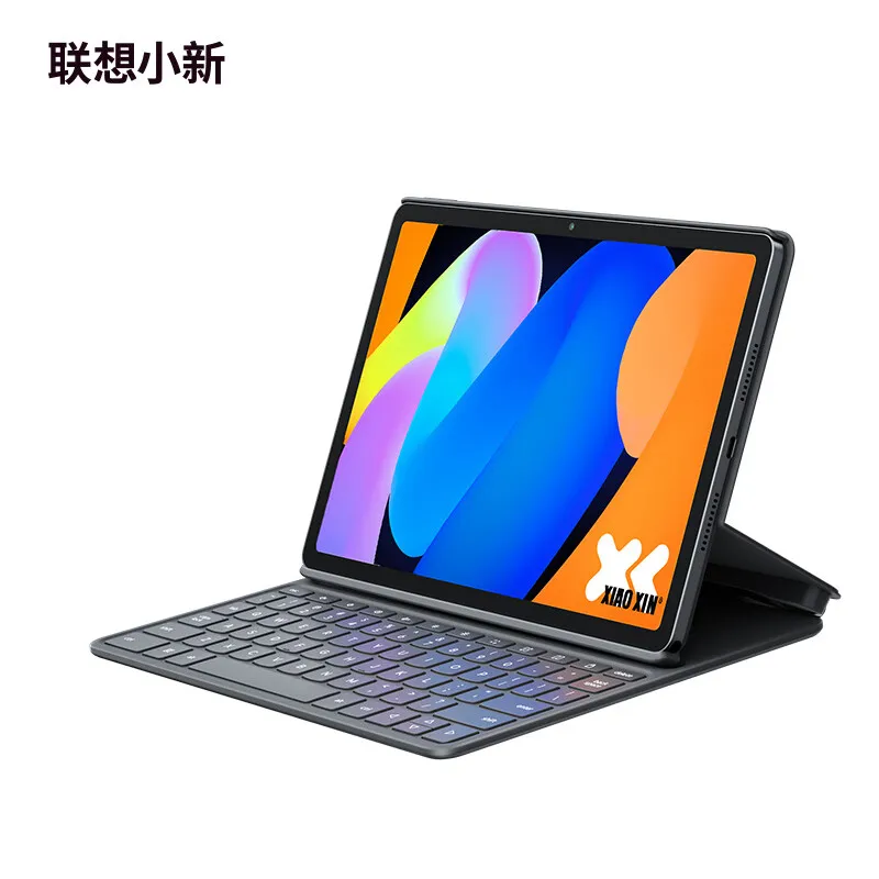 오리지널 레노버 스마트 폴리오 키보드 키트 11'' 2025 2 in 1 콤보 스탠드 쉘 (레노버 아이디어탭 샤오신 패드 11 PU 펜 슬롯 포함)
