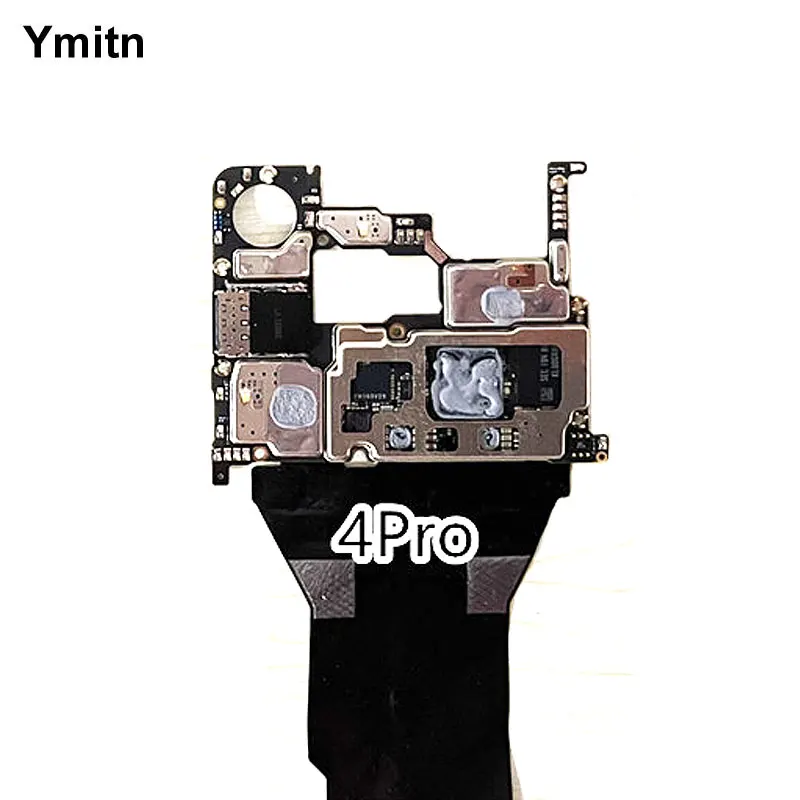 Ymitn Unlocked Main Mobile Board Mainboard Motherboard With Chips Circuits Flex Cable For BlackShark Black Shark 4Pro 4 Pro