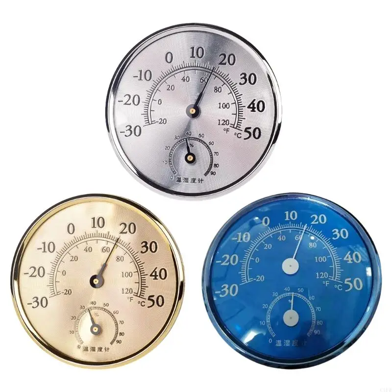 

C1FE Table Thermometer Hygrometer Indoor Analog-Humidity Meter-Gauge Tester