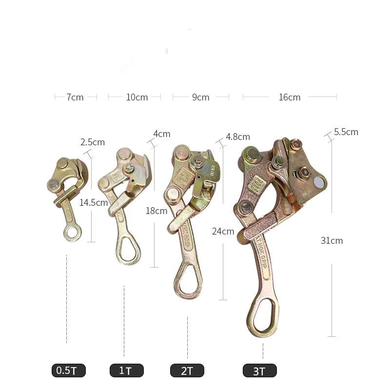 Multifunctional wire tensioner wire rope double hook tensioner universal card wire clamp tensioner