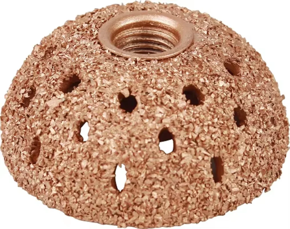 

36 grit grinding disc for low speed air die grinder diameter 42mm, screw 38 inch