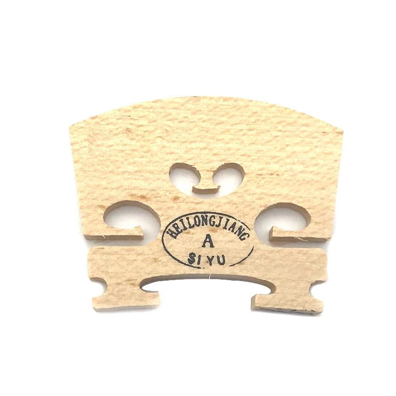 Violin Bridge Fiddle Flamed Maple Wood for 1/8  1/4  1/2  3/4  4/4 Violin Bridge Parts Accessories 