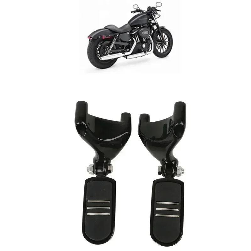 

Аксессуары для мотоциклов, подставка для ног для Harley Sportster XL 883 1200 2004-2013 Custom 48 72 SuperLow Iron XL883N для пассажиров