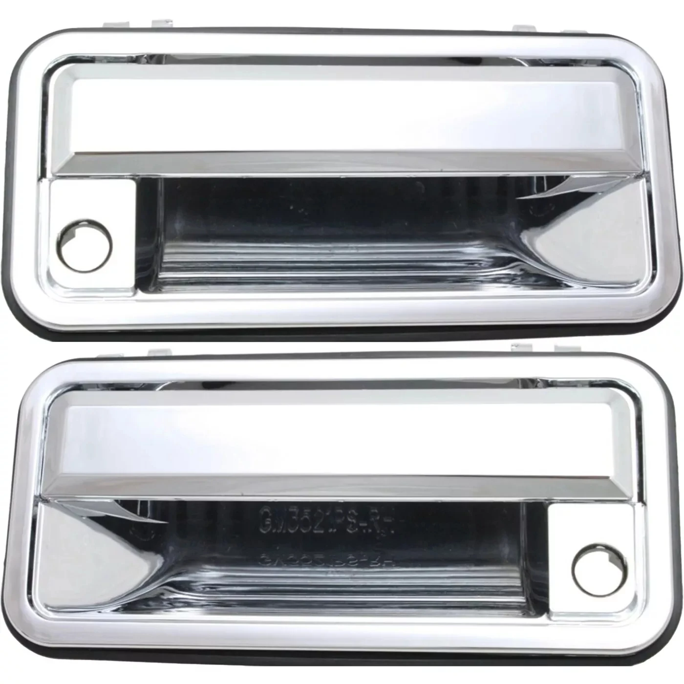 

Chrome Outer Exterior Outside Door Handle Pair Set for 95-01 Chevy GMC C/K Truck