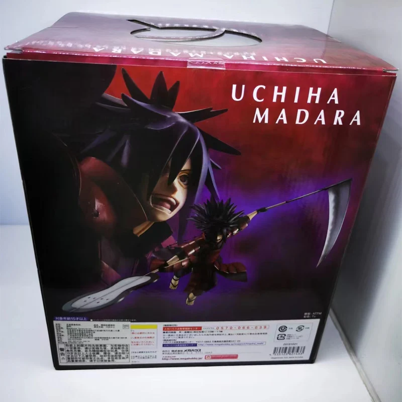 In magazzino Naruto Uchiha Madara figura Anime originale Megahouse G-E-M Ninja World Wars Collection modello figurina ornamento In scatola