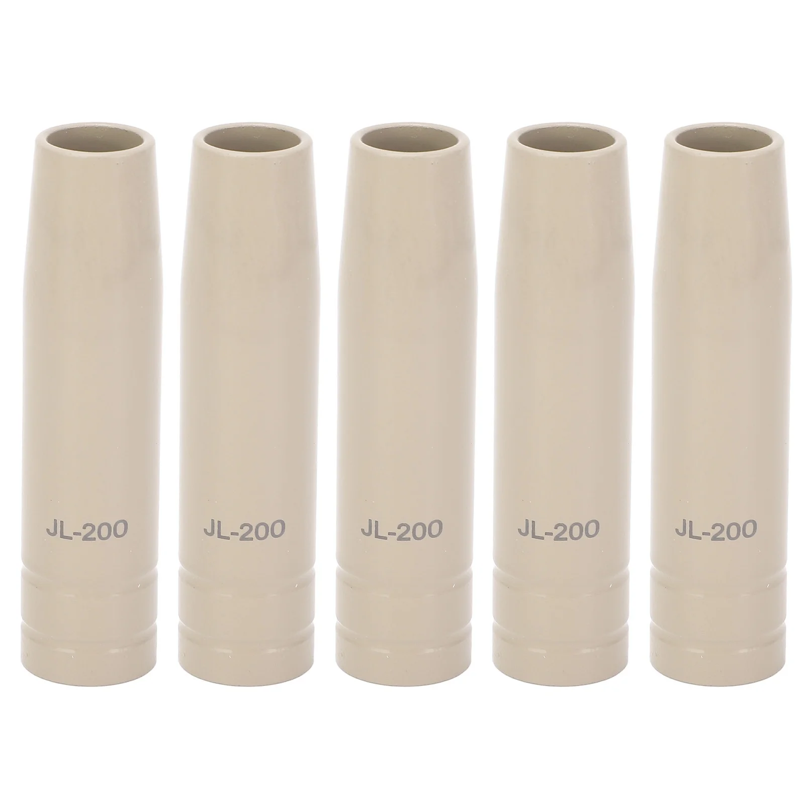 5Pcs Welding Torch Nozzle Anti Stick Coating Protective Welder Nozzle Replacement