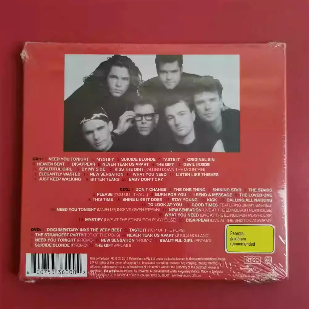 CD: A Coleção Definitiva dos Melhores Hits da Lendária Banda de Rock Australiana INXS, e Também uma Homenagem ao Vocalista Principal