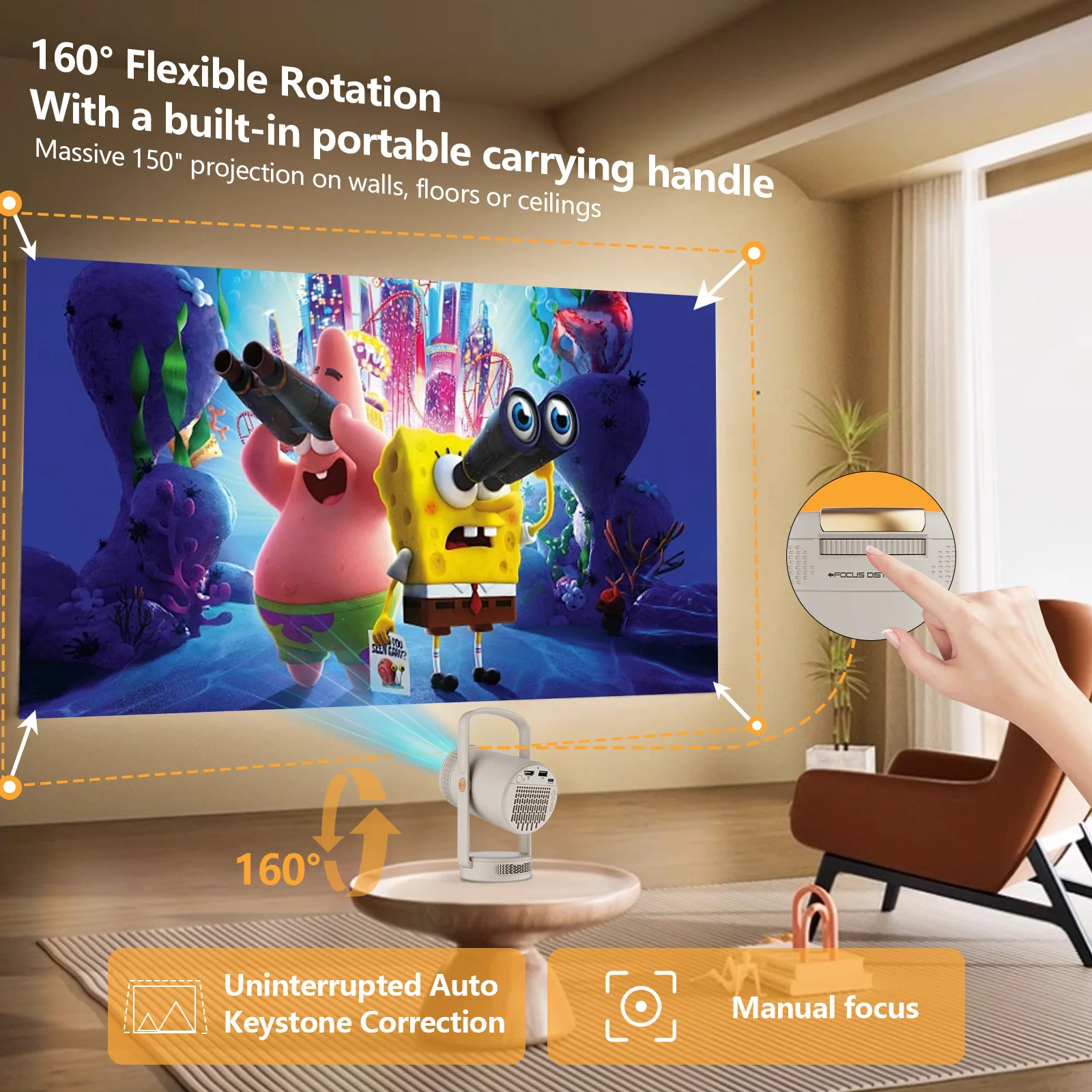 Smart Projektor 2026 Native 10 – Home Cinema Entertainment Bewertung und Preis