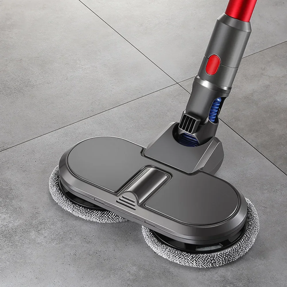 Cabezal de limpieza de fregona en seco y húmedo eléctrico, cepillo de suelo para Dyson V7, V8, V10, V11, accesorios de aspiradora inalámbrica