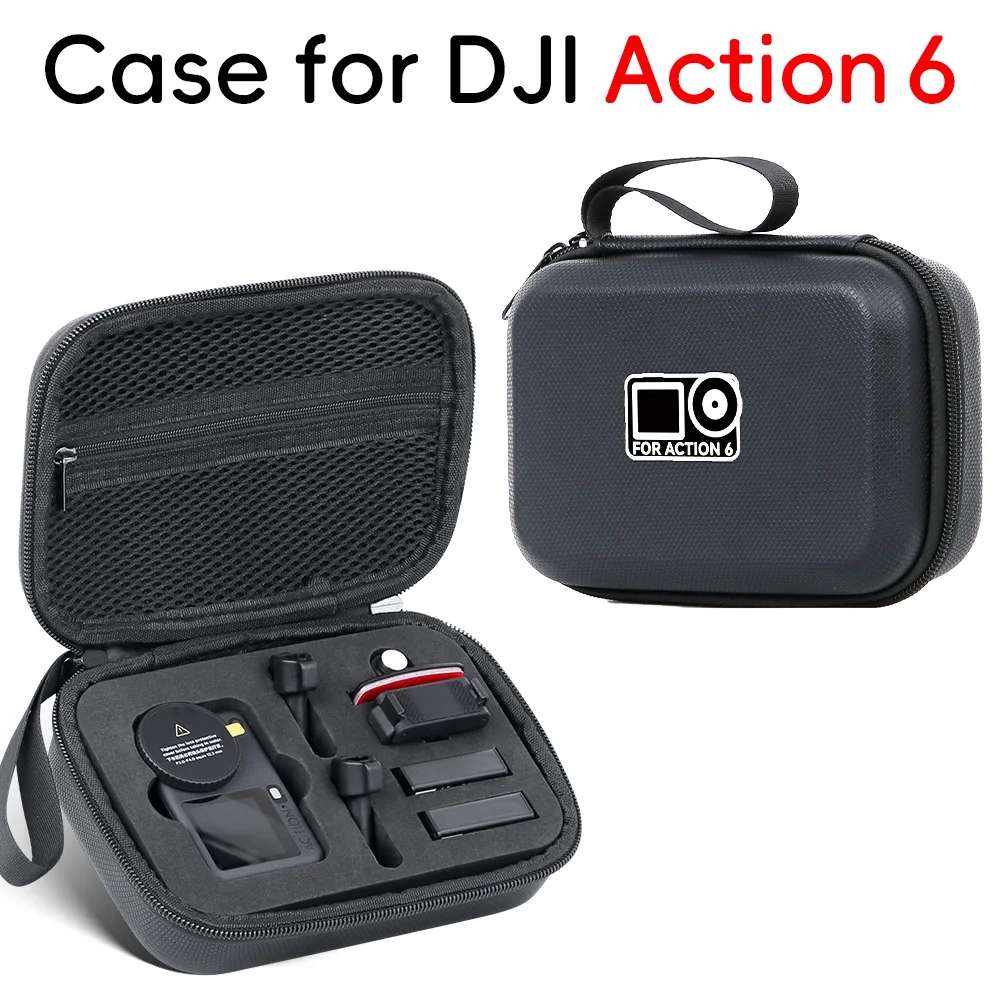

​Suitable for DJI Osmo Action 6 Storage Bag Dustproof and dirt-resistant Camera PU Storage Bag