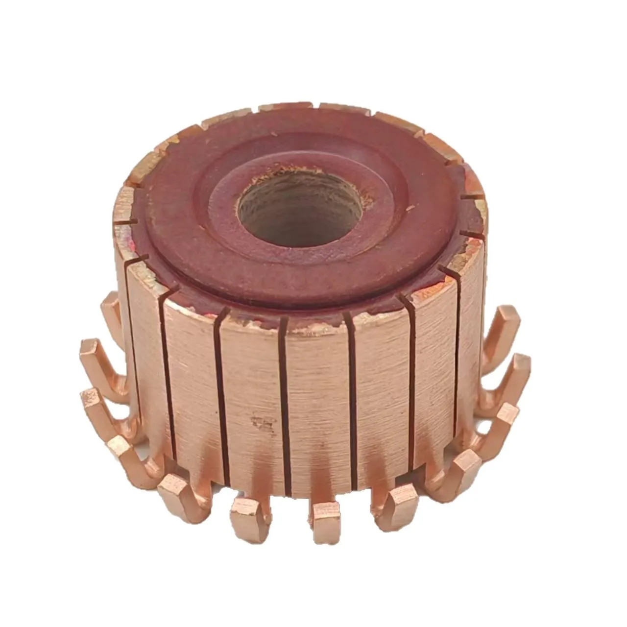 10 Pieces 24.2*8*17.2*14P Chy-4974-14 Commutator Copper Head, All Have the Same Size and Are Universally Compatible