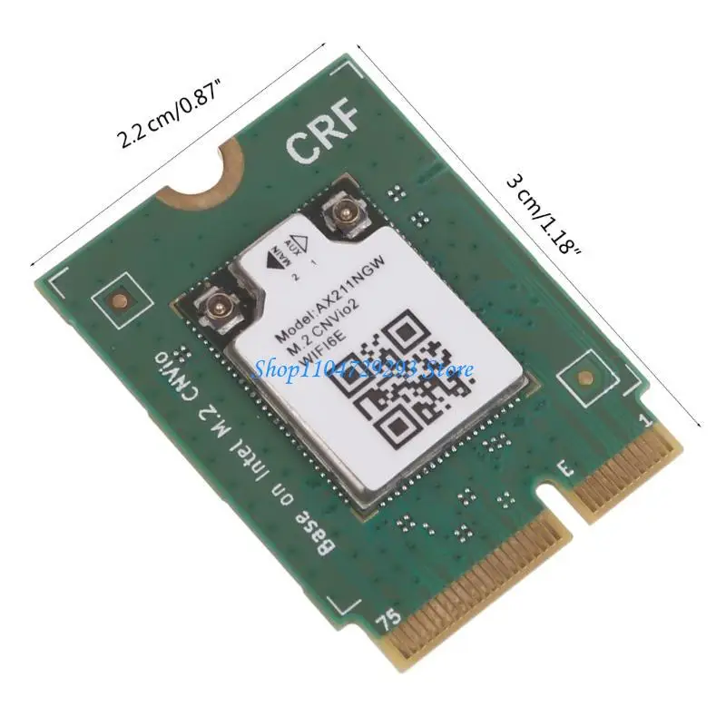 Y2GD High Speed AX211NGW WiFi 6E Card Adapter Tri-Bands 2.4G 6Ghz Wifi Card NGFF