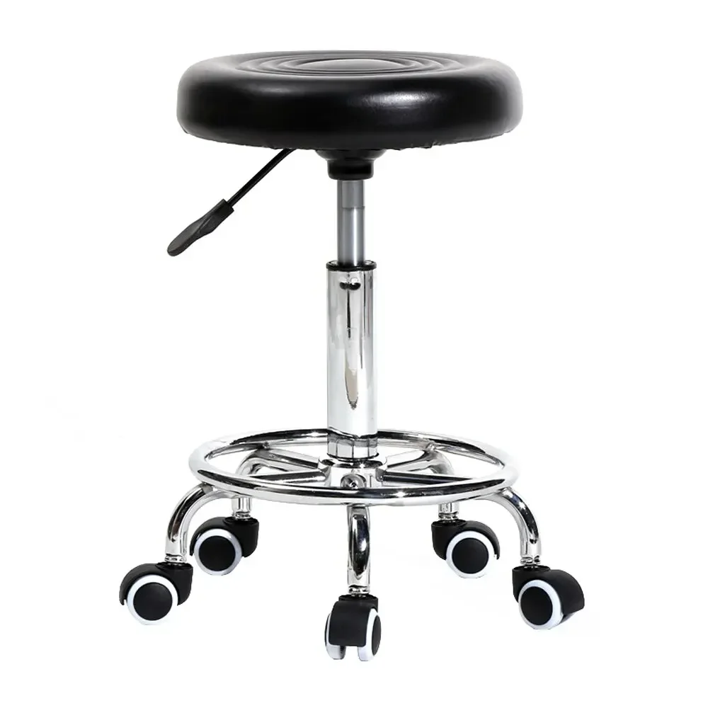 Modern Bar Stool chairs High Chair Adjustable Rotating Chair Swivel Stool PU Leather Dining Chair With Backrest