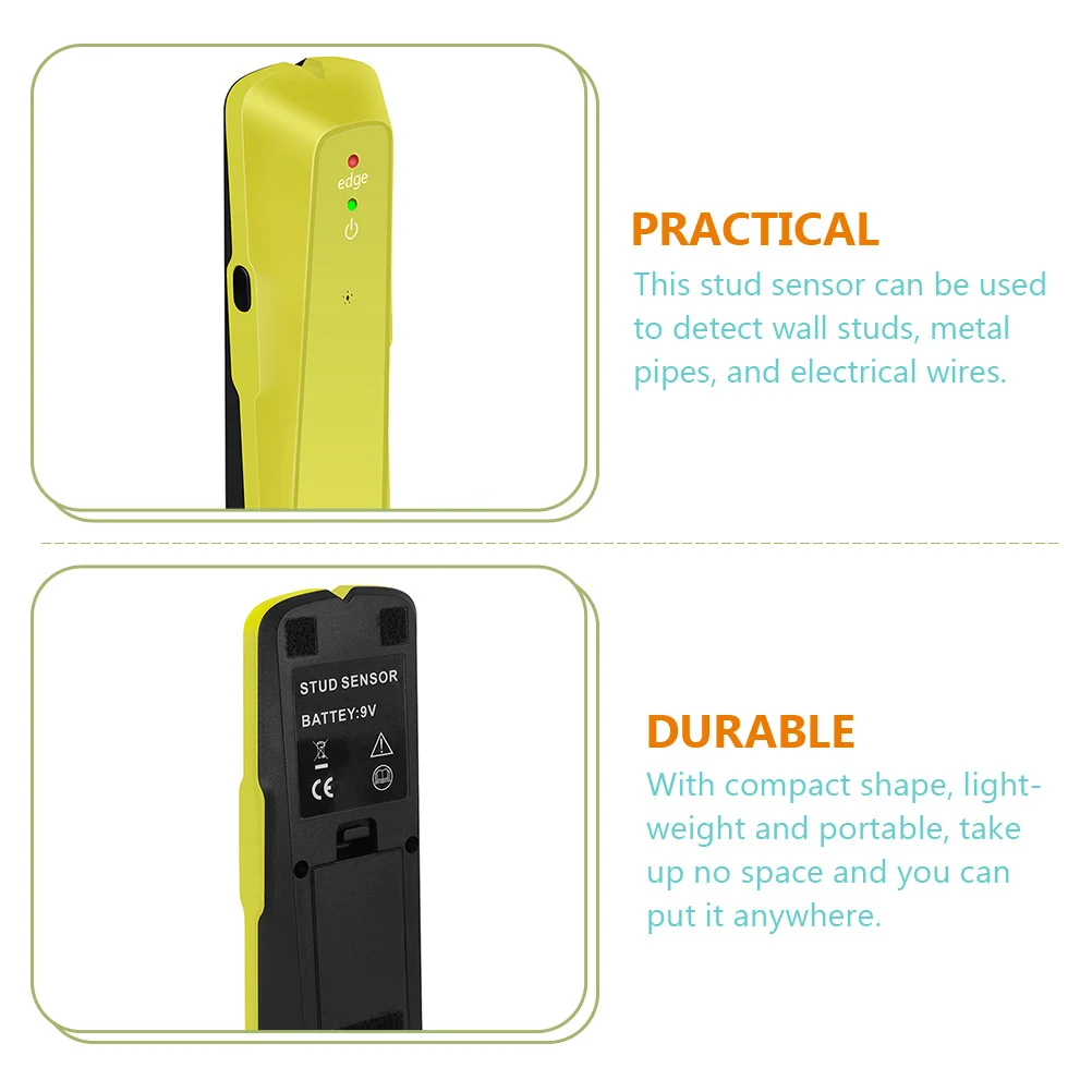 

Wall Stud Sensor Finder For Metal Pipes Wires Detection Lightweight Portable Abs Durable Tool Wall Scanner