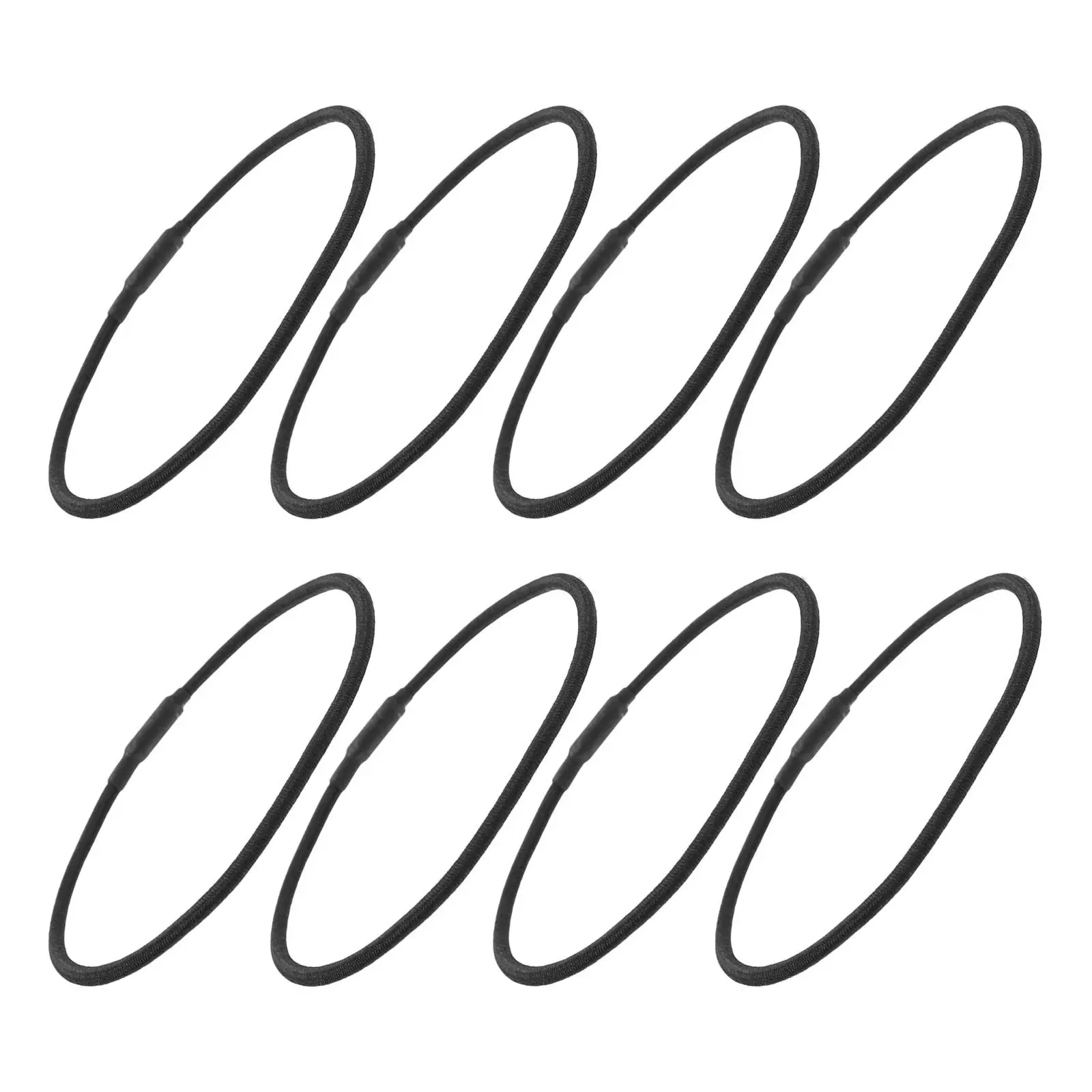 

8Pcs Mic Shock Mount Rubber Bands Elastic Noise Dampening Replacement for Condenser Microphones Studio Recording Home Office Use