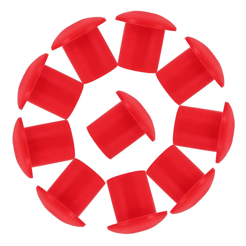 Rebar Protective Caps 50 Pack Plastic Safety Covers for Steel Reinforcement Construction Rods