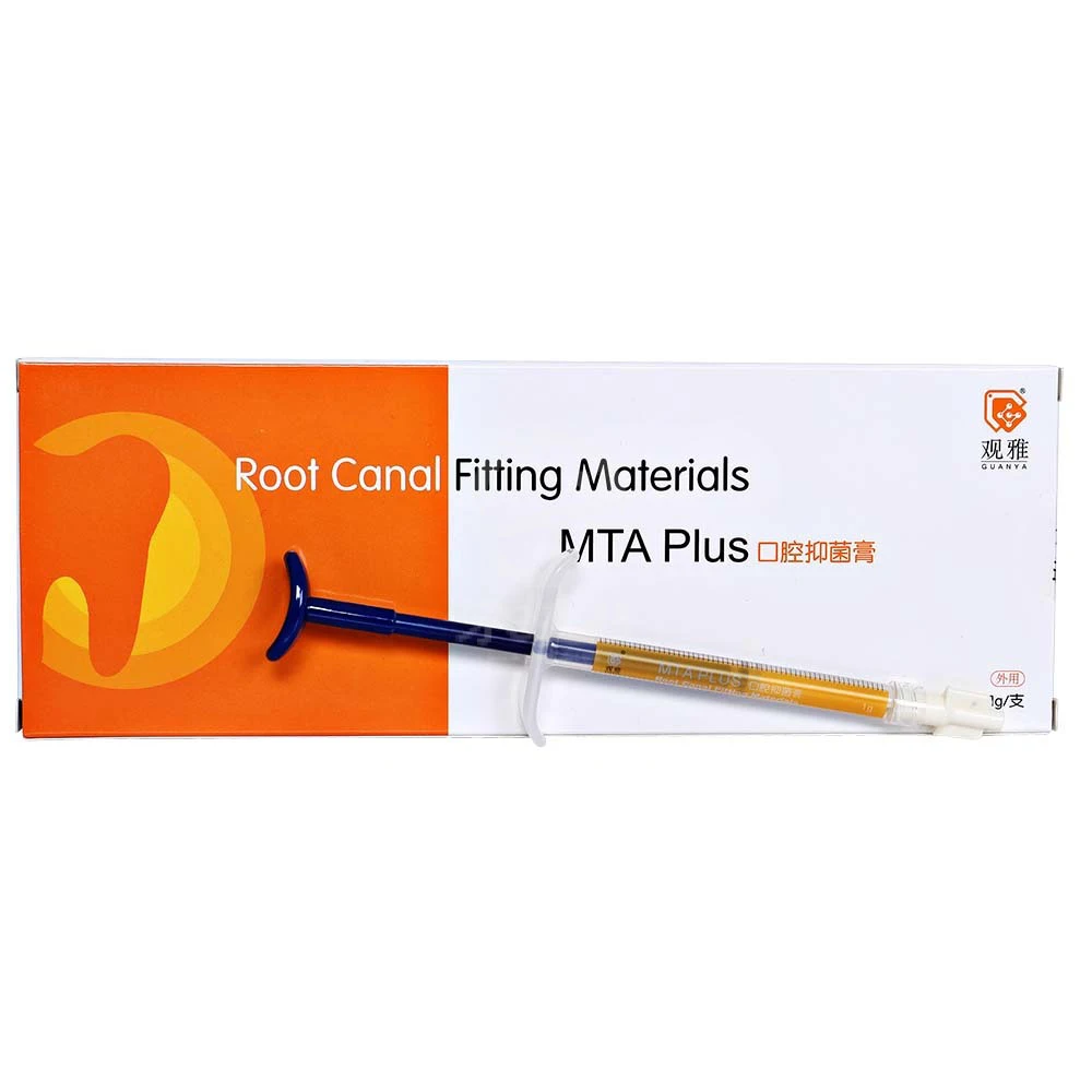 MTA Dental Material Root Canal Filling Fitting 1g Syinge Endodontic Sealing Liner Treatment Mta Plus Repair Cement Dentistry