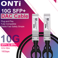 ONTi 10G SFP+ Twinax Cable, Direct Attach Copper(DAC) Passive Cable, 0.5-7M, for Cisco,Huawei,MikroTik,HP,Intel...Etc Switch