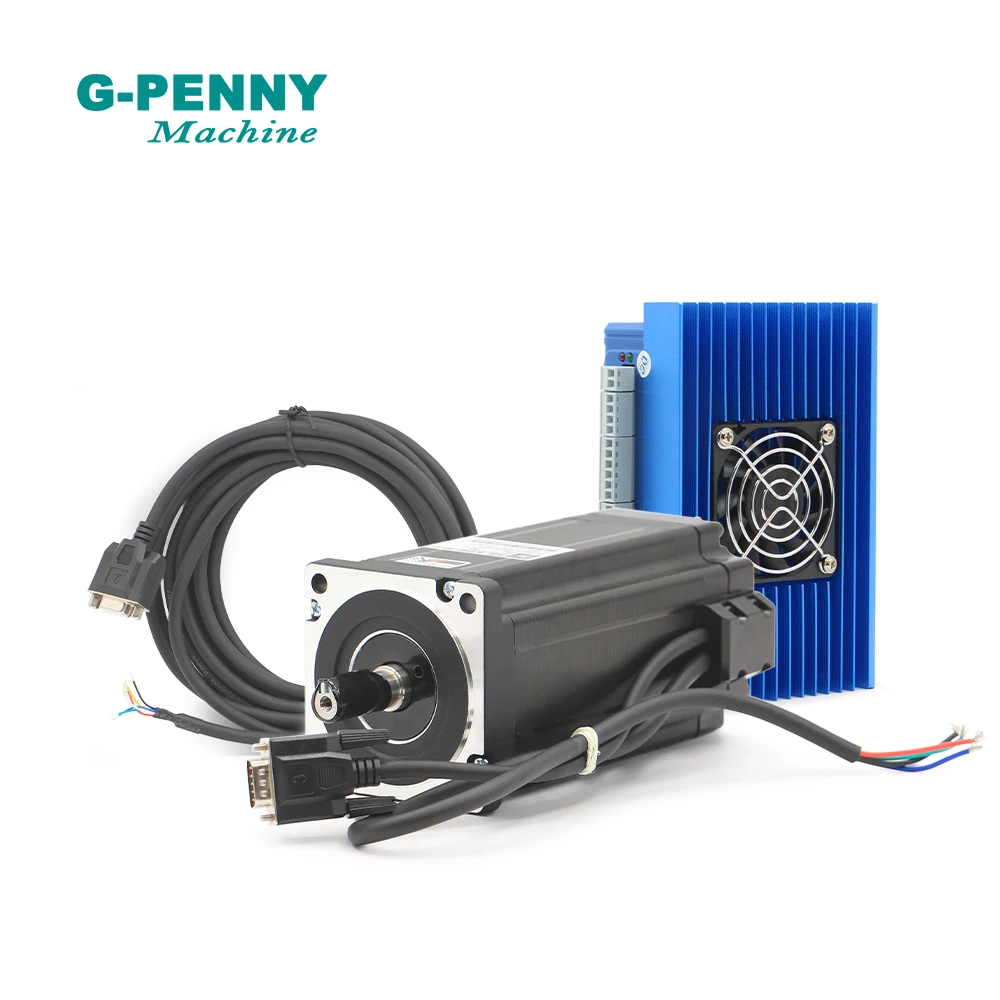 Imagem -06 - Nema 34 6a 1700oz-in Motorista do Motor dc 40110v ac 6080v do Motor Híbrido do Motor Deslizante do Motor Fechado do Motor 12nm do Cnc Nema34