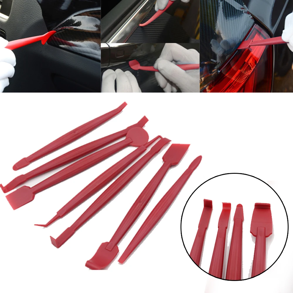 

Car Wrap Film Tools Squeegee Scraper Set/Kit Casement Tint Glue Remover Car Coat Seam Scraper Tool Replacement Automobiles Parts