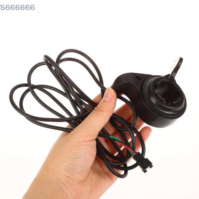 1 조각 스쿠터 액세서리 전기 자전거 스로틀 속도 조절기 비 디스플레이 속도 제어 엄지 스로틀 가속기