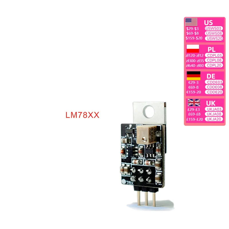 NEW 1 PCS Hi-end Regulator Module Voltage  Replace LM78XX Upgrade LT317 DC To  Transistor Discrete Linear