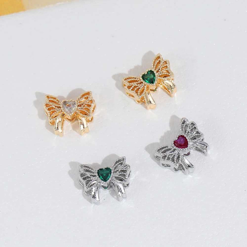 

Cordial Design 50Pcs 9*11MM Jewelry Findings & Components/Hand Made/Bowknot/Genuine Gold Plating/Bracelets Accessories #194998