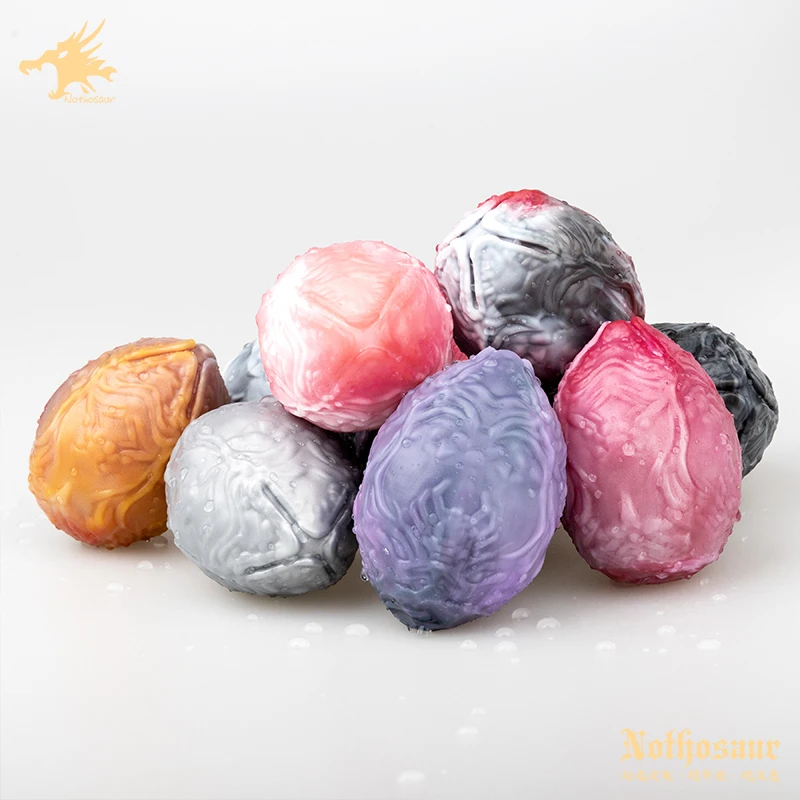 Nothosaur Fantasy Egg Toys Ovipositor For Men and Women Anal Sex Toys Vagina Prostate Stimulation Soft Silicone Sex Shop Adult