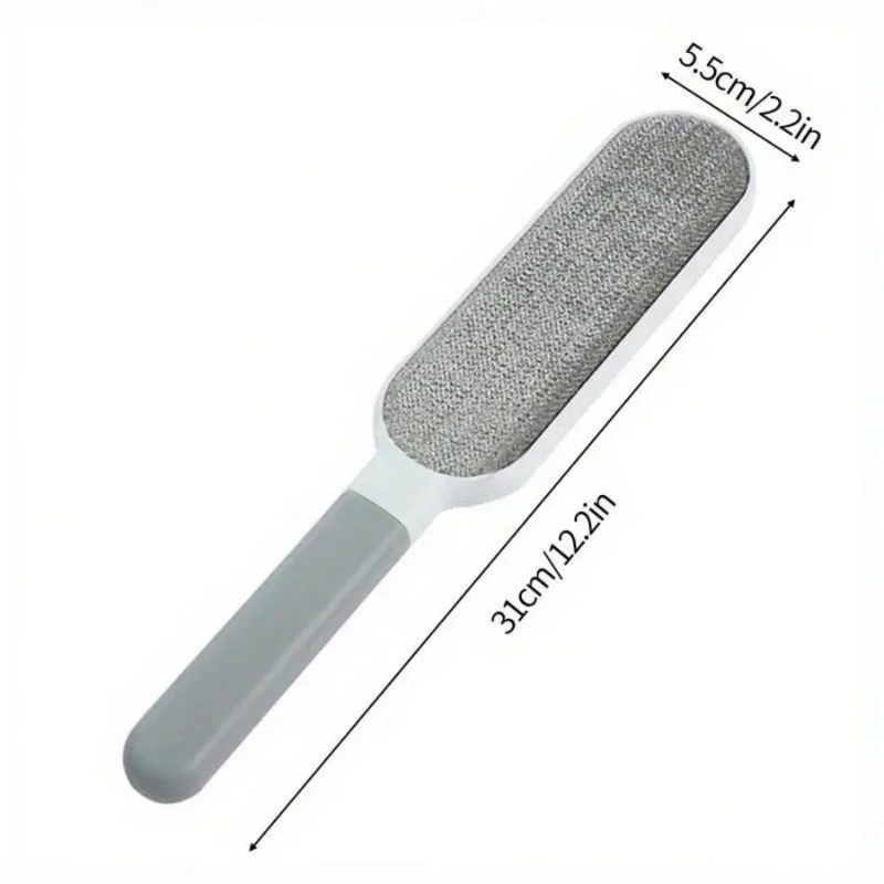 Double-Sided Pet Hair Remover, Manual Electrostatic Sticky Lint Brush, for Cat, Clothing, Sofa, Furniture,  Carpet Cleaning image 4