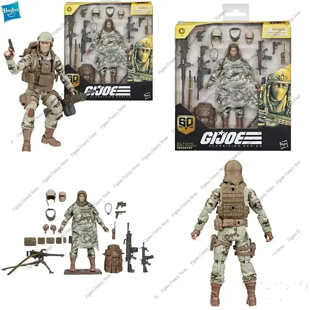 

Special Offer In Stock for G.I. Joe GI Joe Classified Series 6 Inch Soldier Infantry 60th Anniversary Action Figure Mol Toy