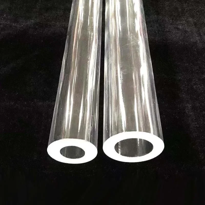 12mm~50mm Outer diameter acrylic pipe Pressure resistance of thick wall acrylic PMMA transparent tube