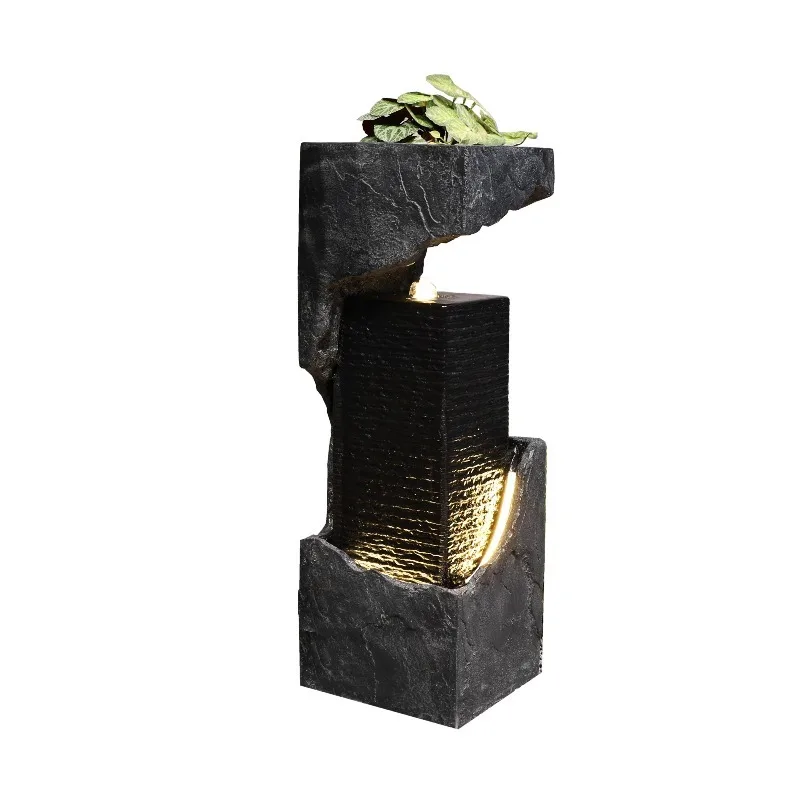 #q-Ecological Purification Fountain Aquatic Plant Filter System With Bio Cleaning For Natural Pond Restorationo*