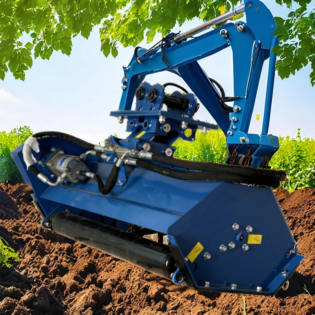 Componenti del cuscinetto dell'ingranaggio della cinghia verde del frutteto agricolo dell'escavatore del tosaerba a fiamma regolabile. Fattoria dell'erba da taglio del nucleo del motore