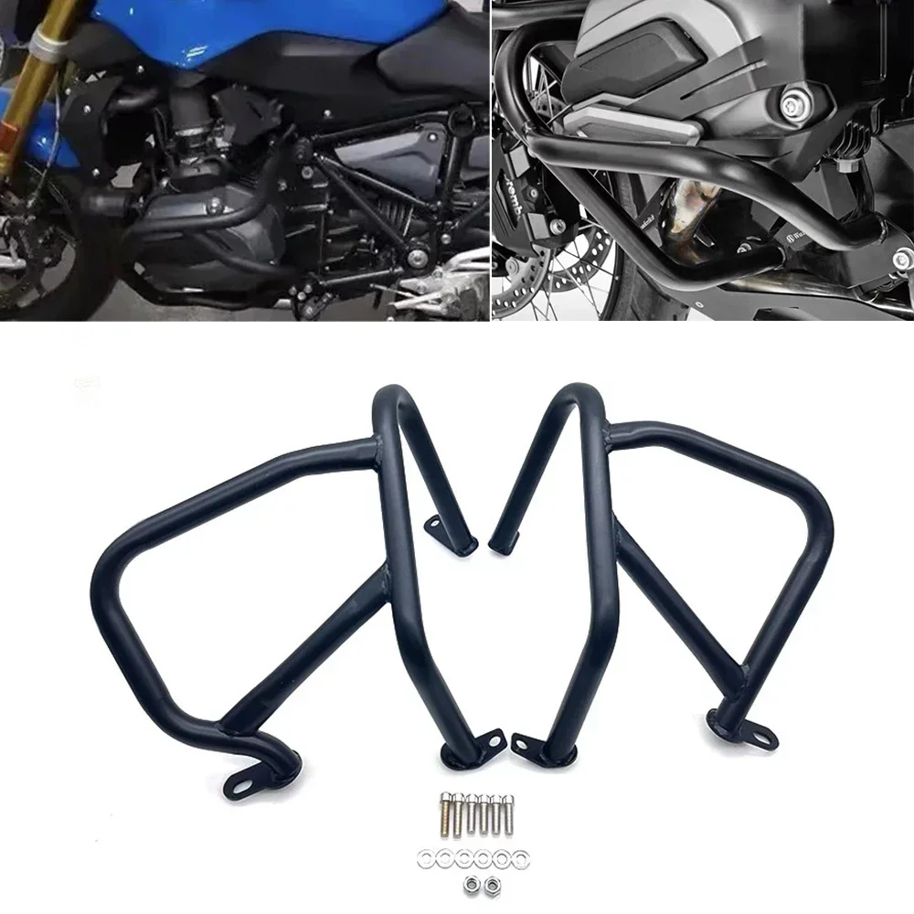 For BMW R1200RS R1200 R 1200 RS 2015-2018 Motorcycle Parts Highway Engine Guard Crash Bar Frame Bumper Fairing Protector Bars