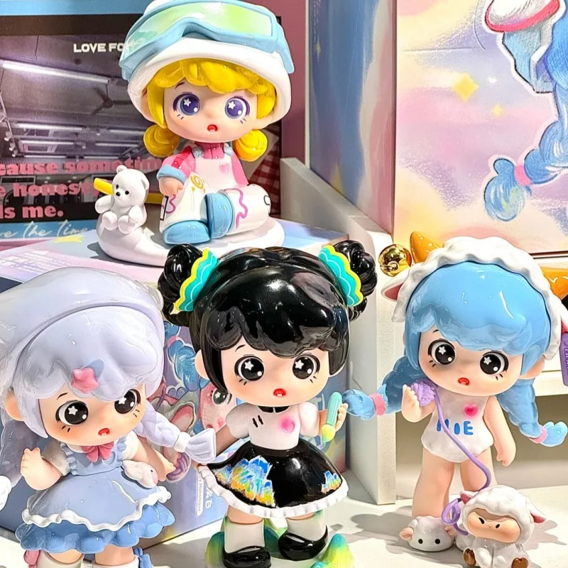 

Оригинальная серия OPHUU Cudie Pie, серия Strange Residents, слепая коробка, аниме, фигурка-сюрприз, статуя Mystery Box, куклы, подарок