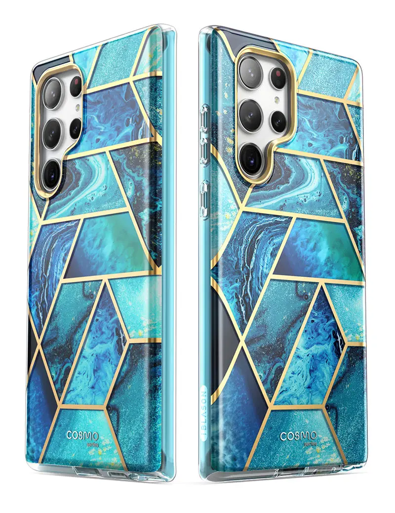For Samsung Galaxy S23 Ultra Case 6.8“ (2023 Release) I-BLASON Cosmo Slim Stylish Protective Case with Built-in Screen Protector