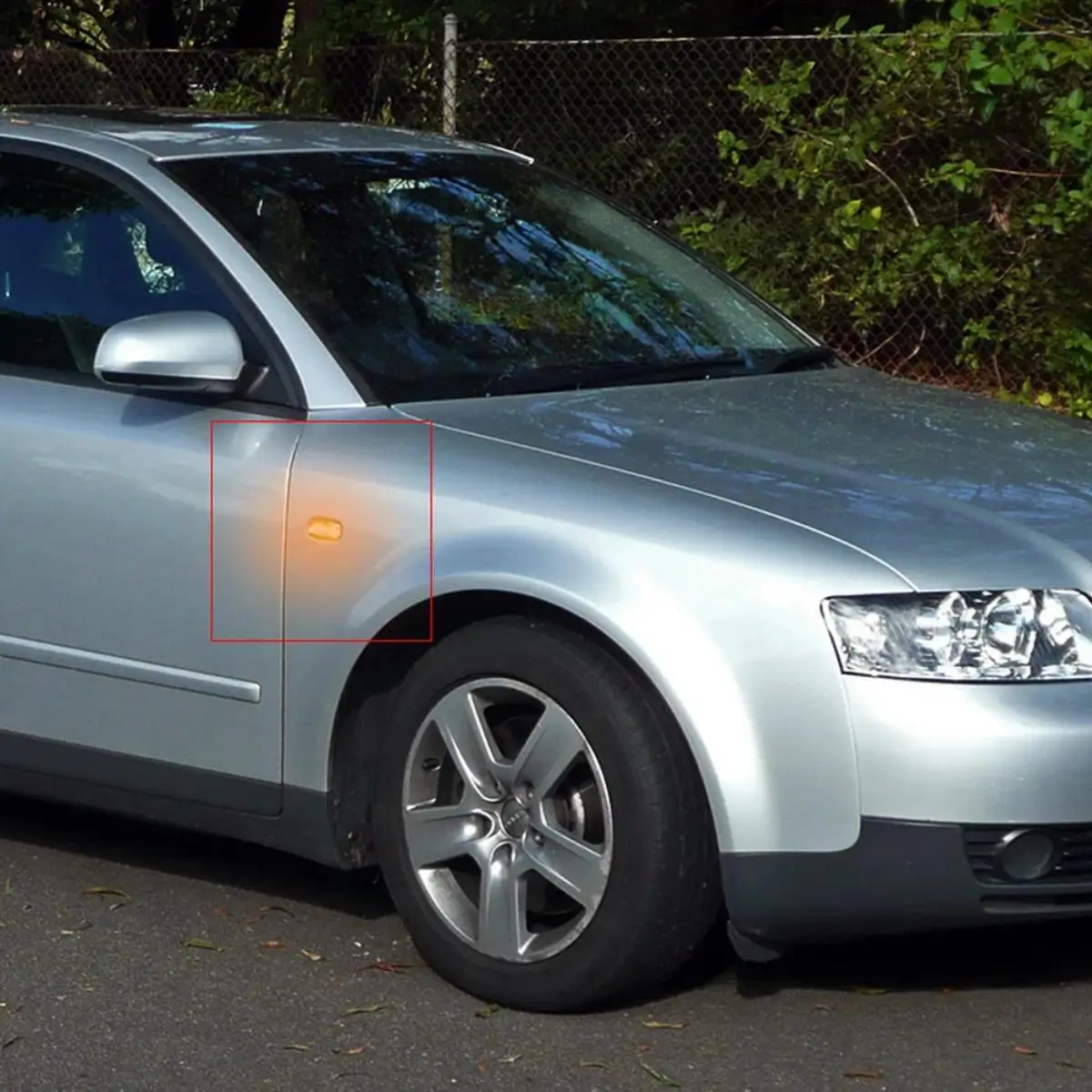 ANGRONG シートイビサレオンシュコダオクタビアルームスター 5J LED サイドインジケータリピーターライトブラックスモークレンズ