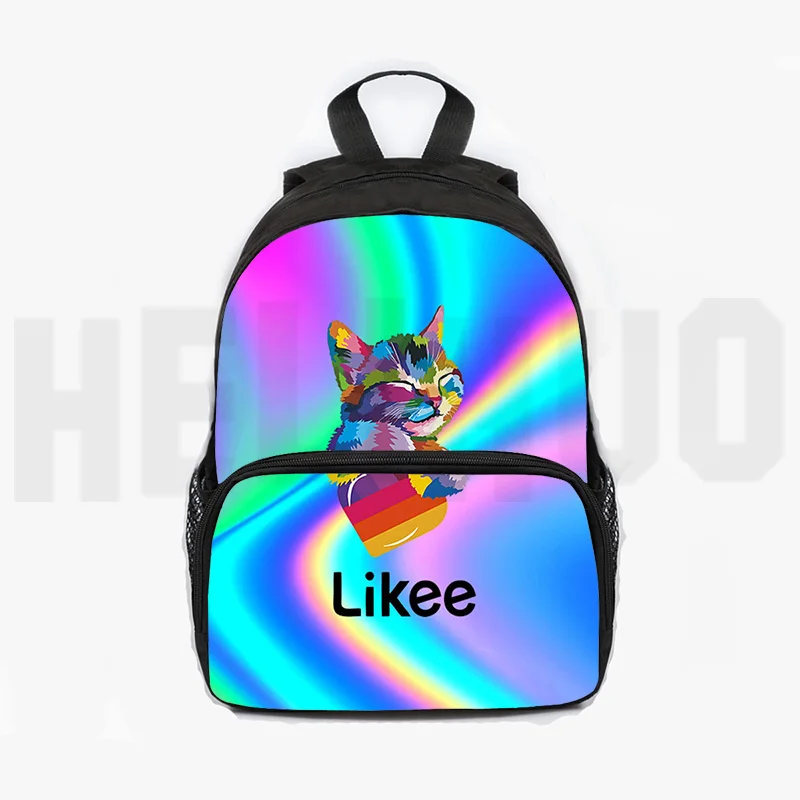 3D Printed Likee Backpack Women Travel Bags Kids Zipper Cartoon Kawaii Mochila School Bags Teenage Girls Children  Book Sac