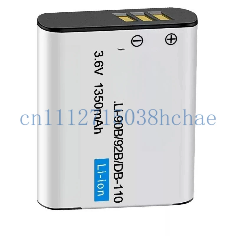 3.6V 1350mAh DB-110 Battery for Ricoh GRⅢ G900 WG-6 GR3