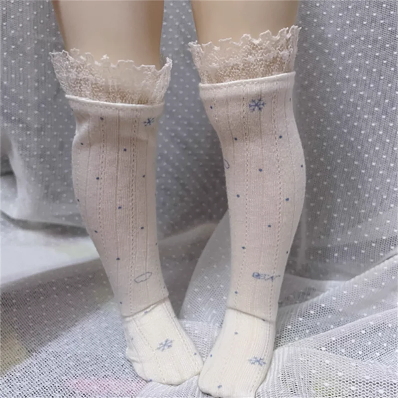 New Arrival BJD Doll Clothes For 1/4 Doll Chubby Body Lace Socks Doll Accessories Doll Dress Up Gift Diy Clothes