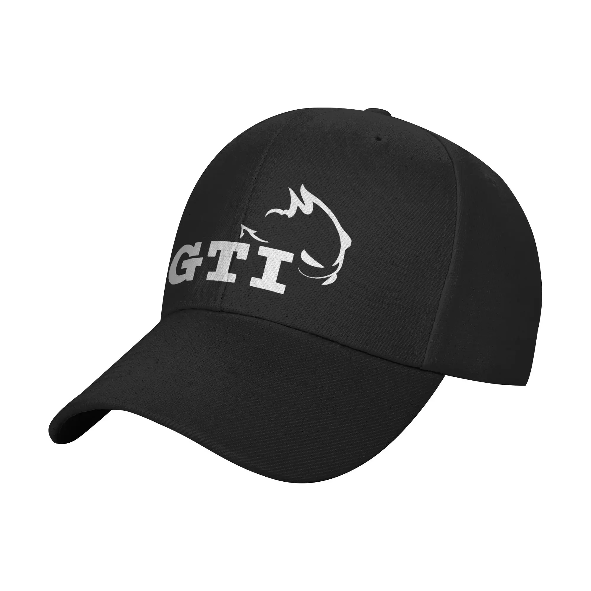 Fashion Golf Gti Curved Brim Baseball Cap Teenagers Women's Sun Hat
