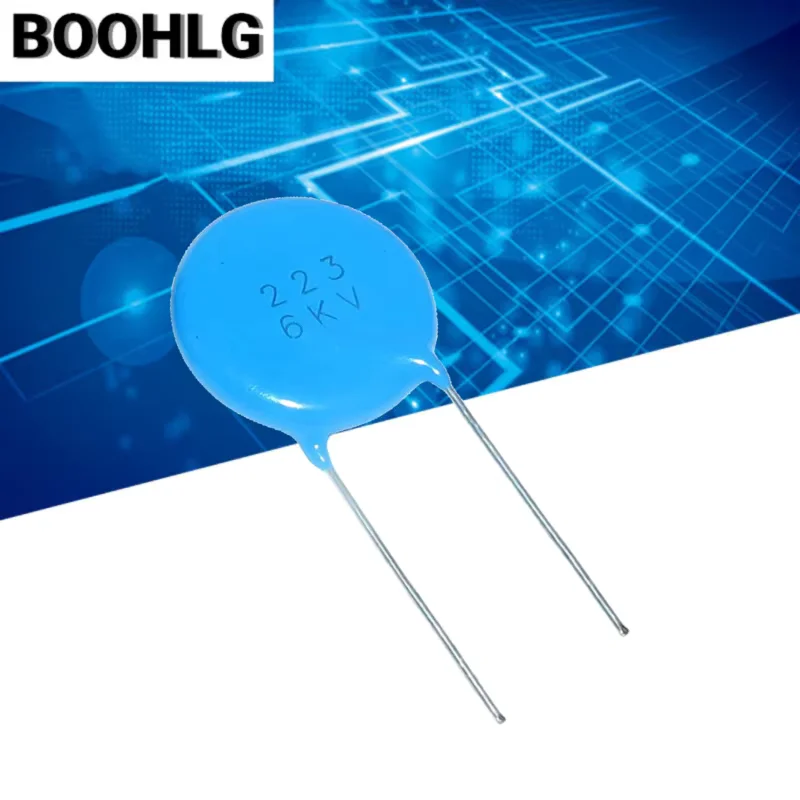 

20 шт. 6KV223 223 6KV 223/6KV 22nF 0,022 мкФ 6000 В PF высоковольтный керамический чип-конденсатор