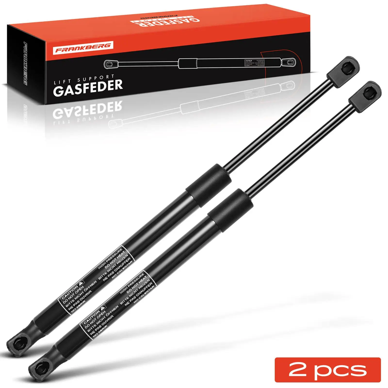 Frankberg 2x Gasveer Demper Achterklep voor Peugeot 308 SW I 4E 4H Kombi 2007-2014 8731 Q8 7000510263 E0 7000510263