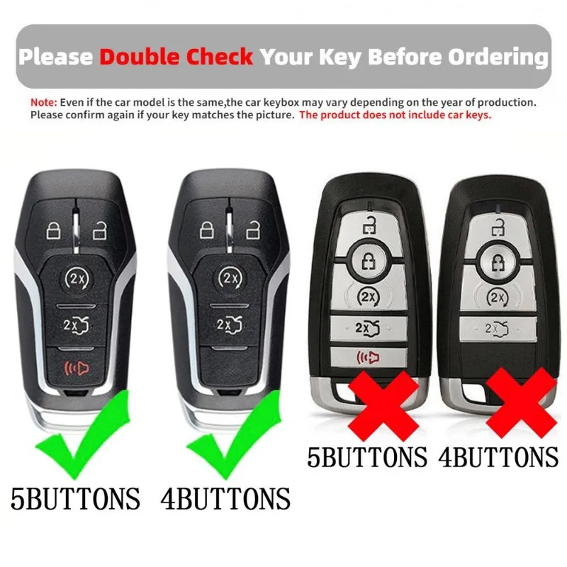 TPU Car Key Case Cover for Ford Fusion Mondeo Mustang F-150 Explorer Edge Protector Shell Bag Fob Keyless Accessories