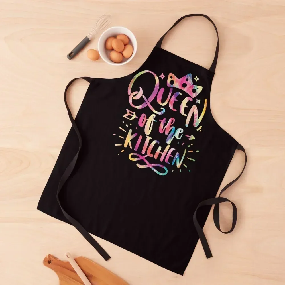 Copy of Queen of the Kitchen, Funny Apron kitchen woman christmas kitchen cloths Things For The Kitchen Restaurant Apron