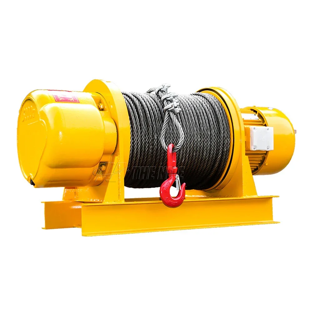 Engineering Fabrication Use 3 Ton Wire Rope Engine Electric Hoist