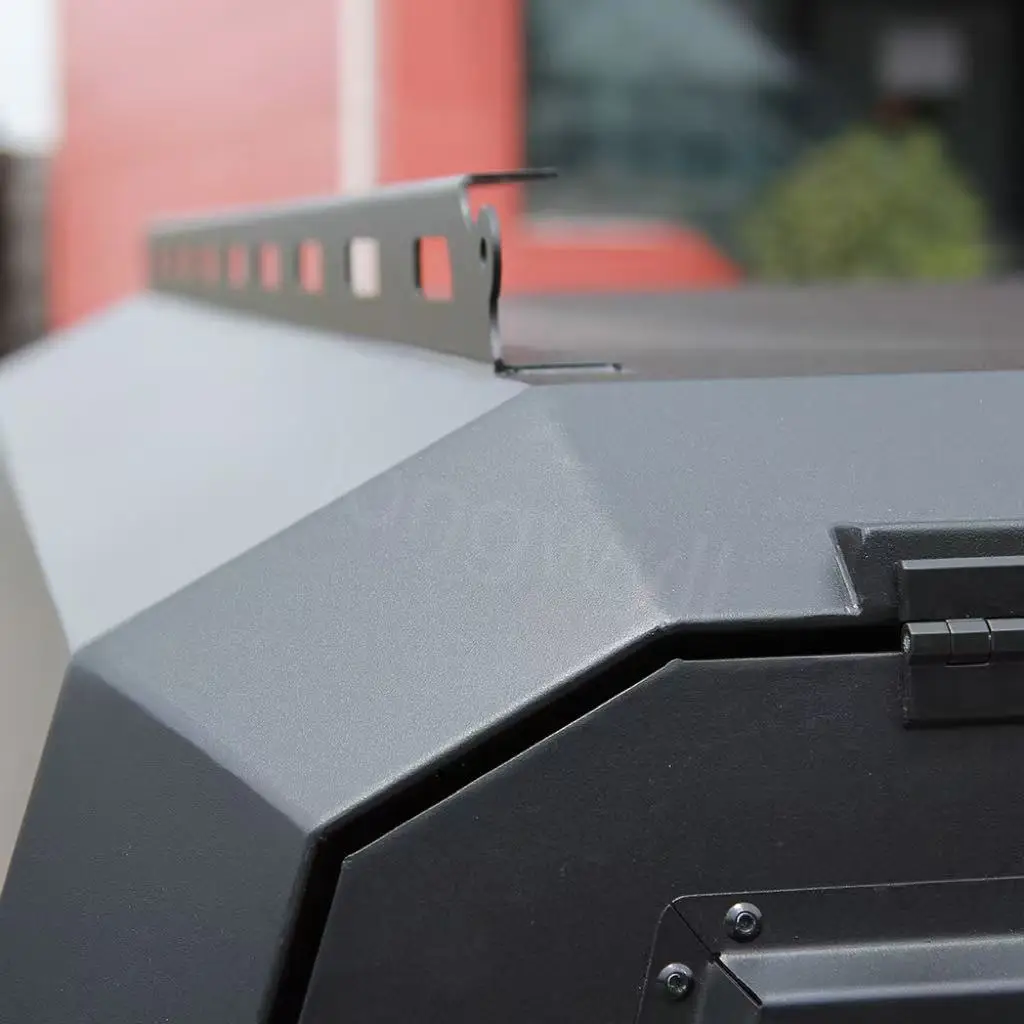 تخصيص الرياضة سبائك الألومنيوم الصلب المظلة العلوية الصلبة غطاء ذكي مفتاح قفل لاندتريك لاند كروزر لاقط مقاوم للماء